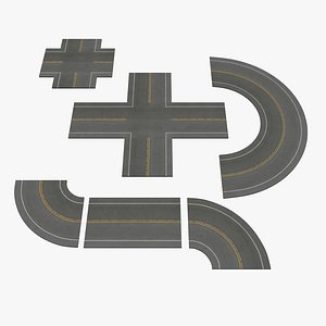 road 3 modeled max
