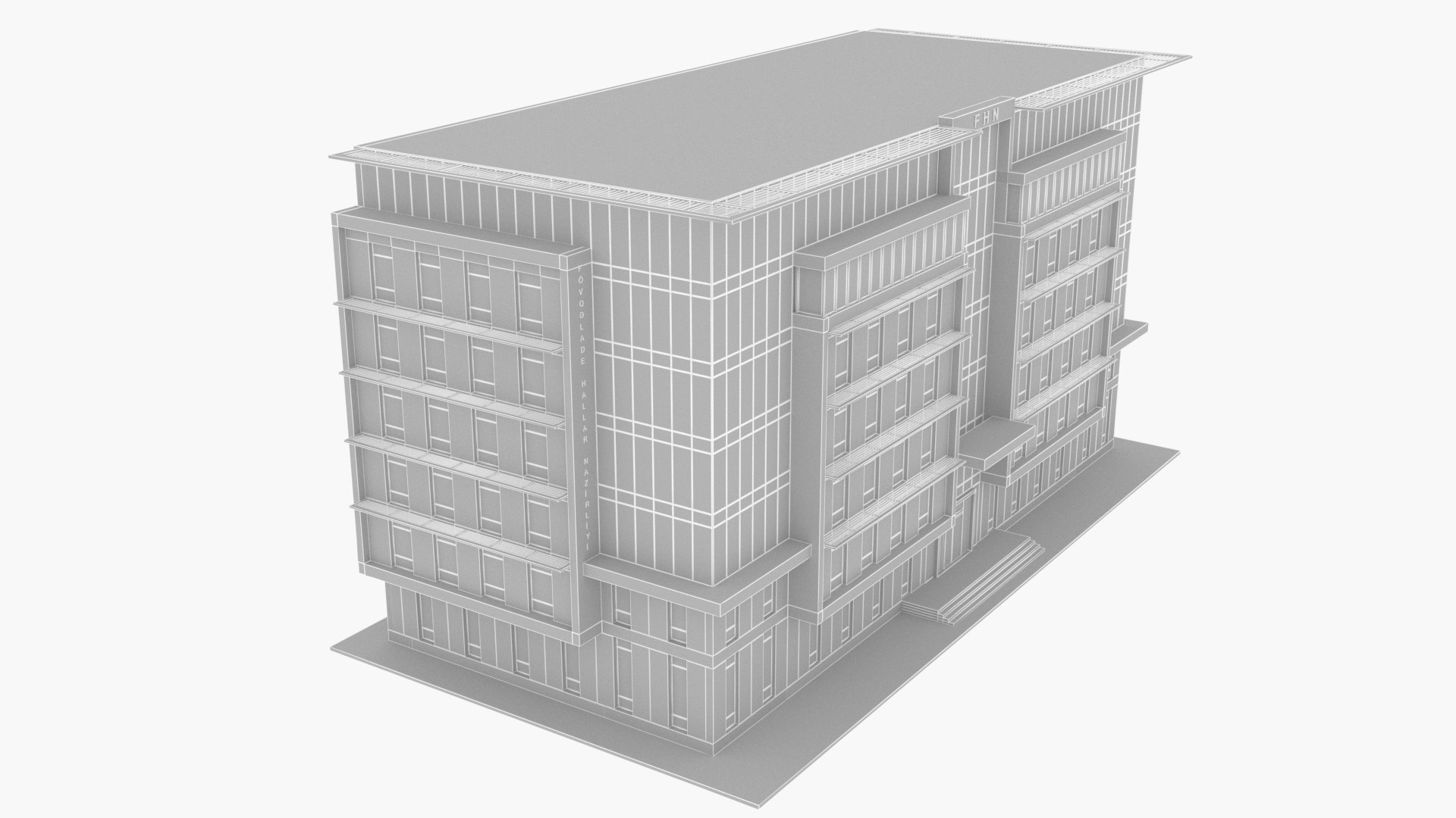 Building 3D Model - TurboSquid 2321749