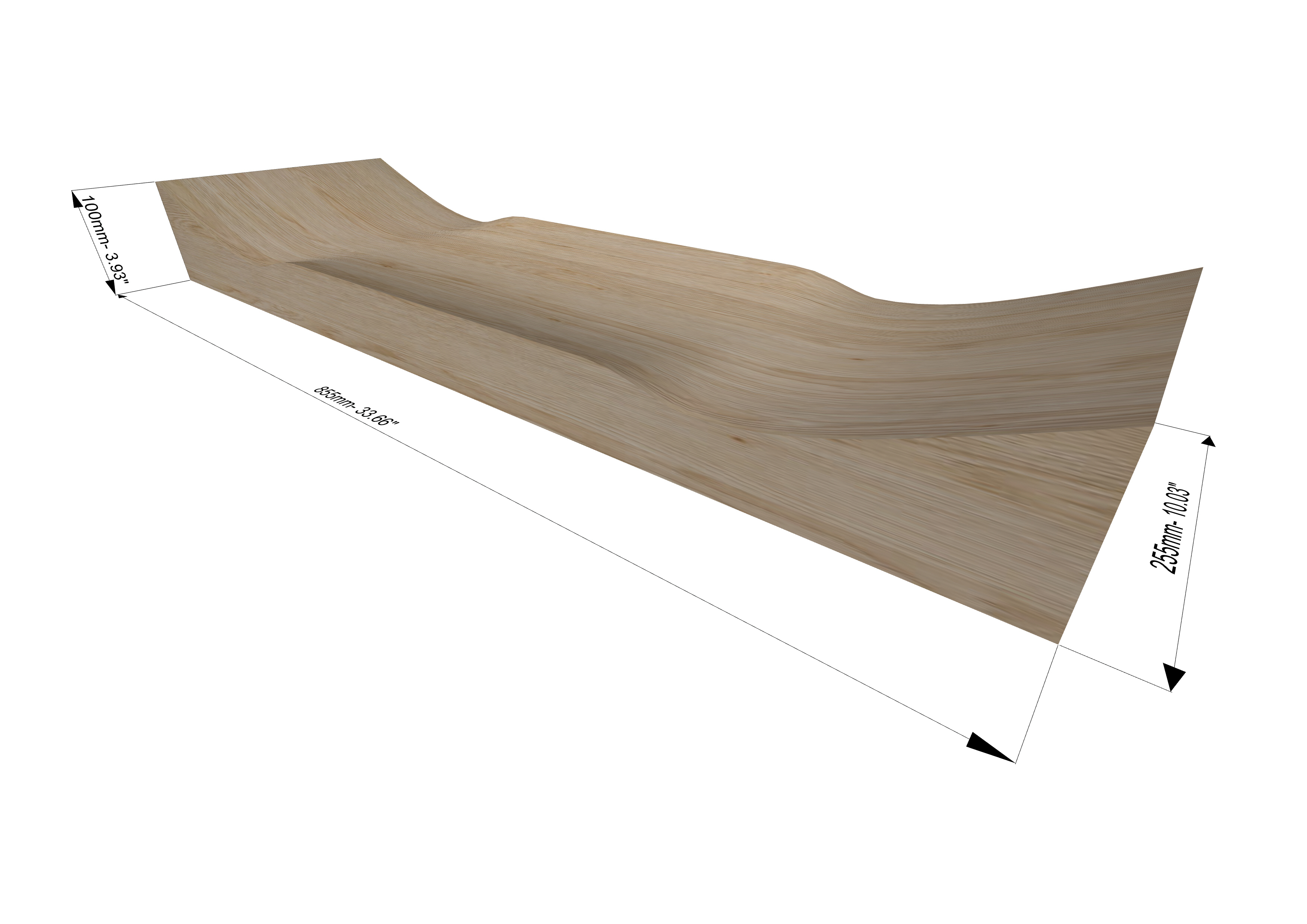 Milled skateboard mold boards 3D model TurboSquid 1705805