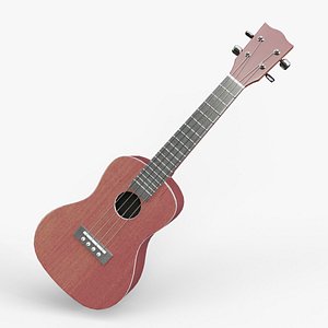 3D model Concert Ukulele