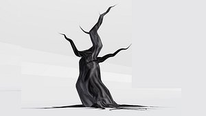 Tree model Low Poly attack Animation