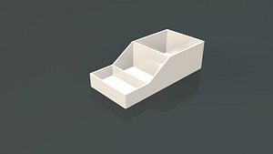 Desk Tray Small 3D Model 3D Print 3D model