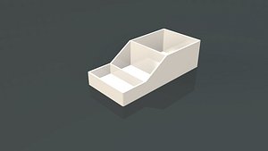 Desk Tray Small 3D Model 3D Print