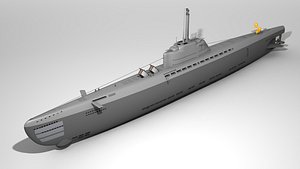 Type XXI U-boat submarine