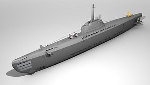 Type XXI U-boat submarine