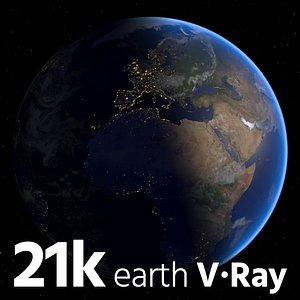 Vray Earth 21k