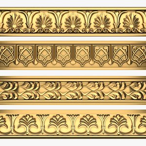 3D Paths Ornament Pack 24