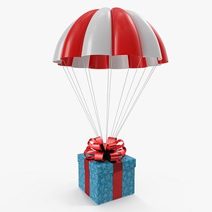 Parachute With Gift Box