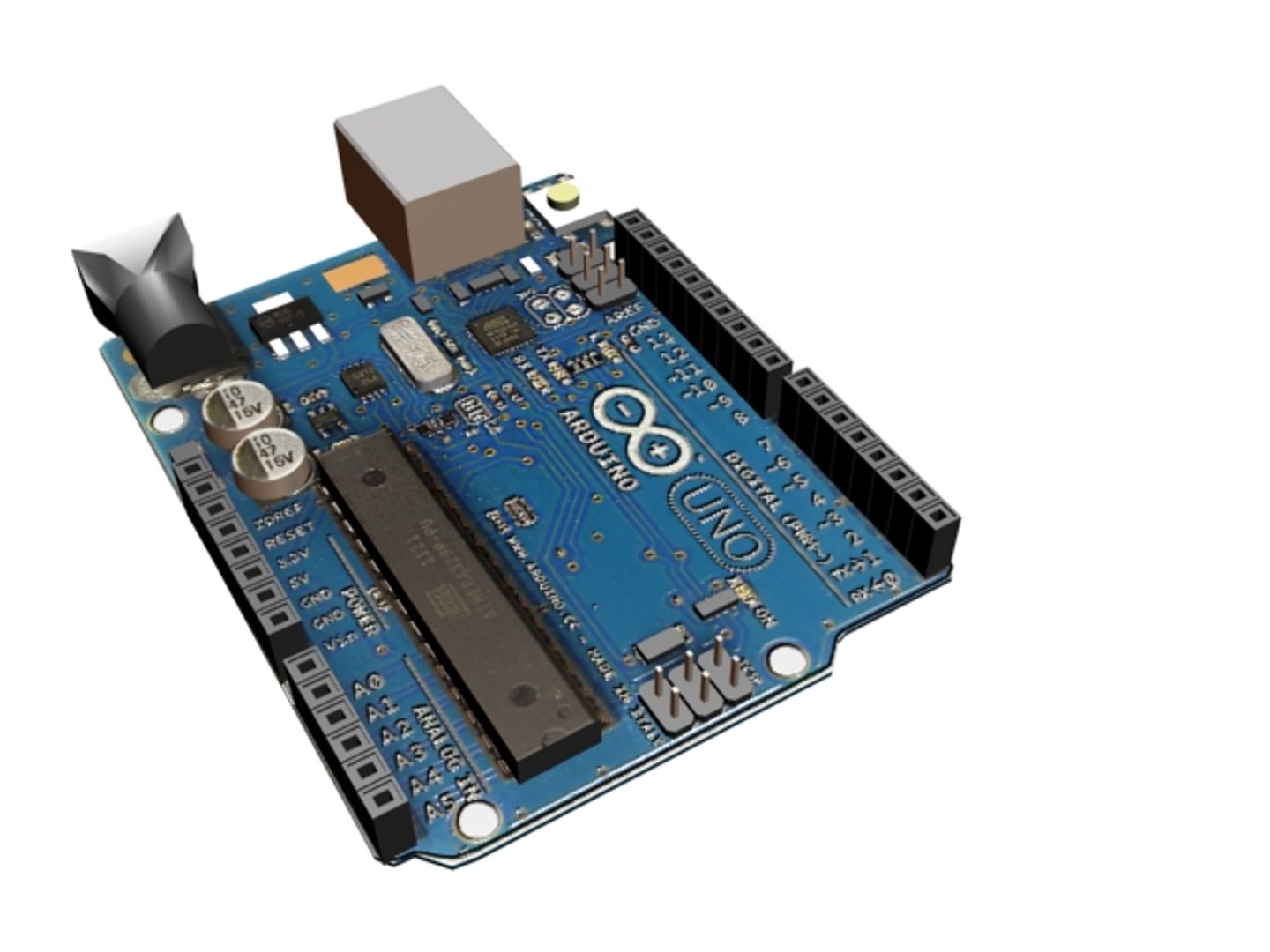 3d Model Arduino Uno