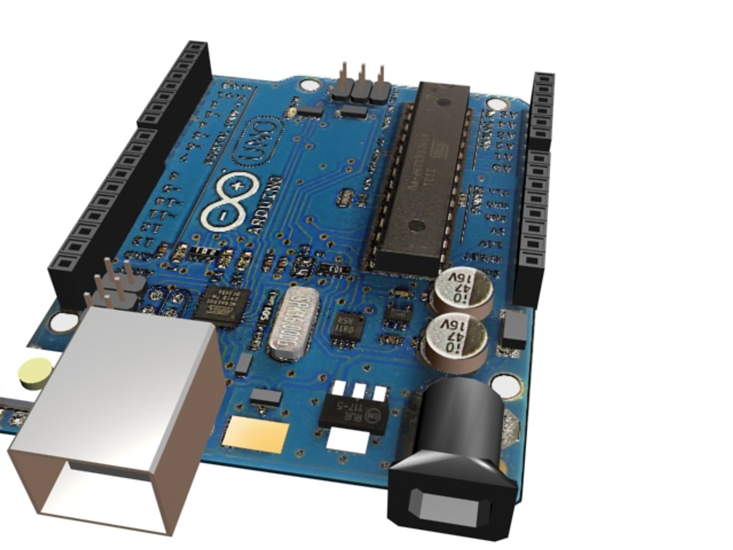3d Model Arduino Uno