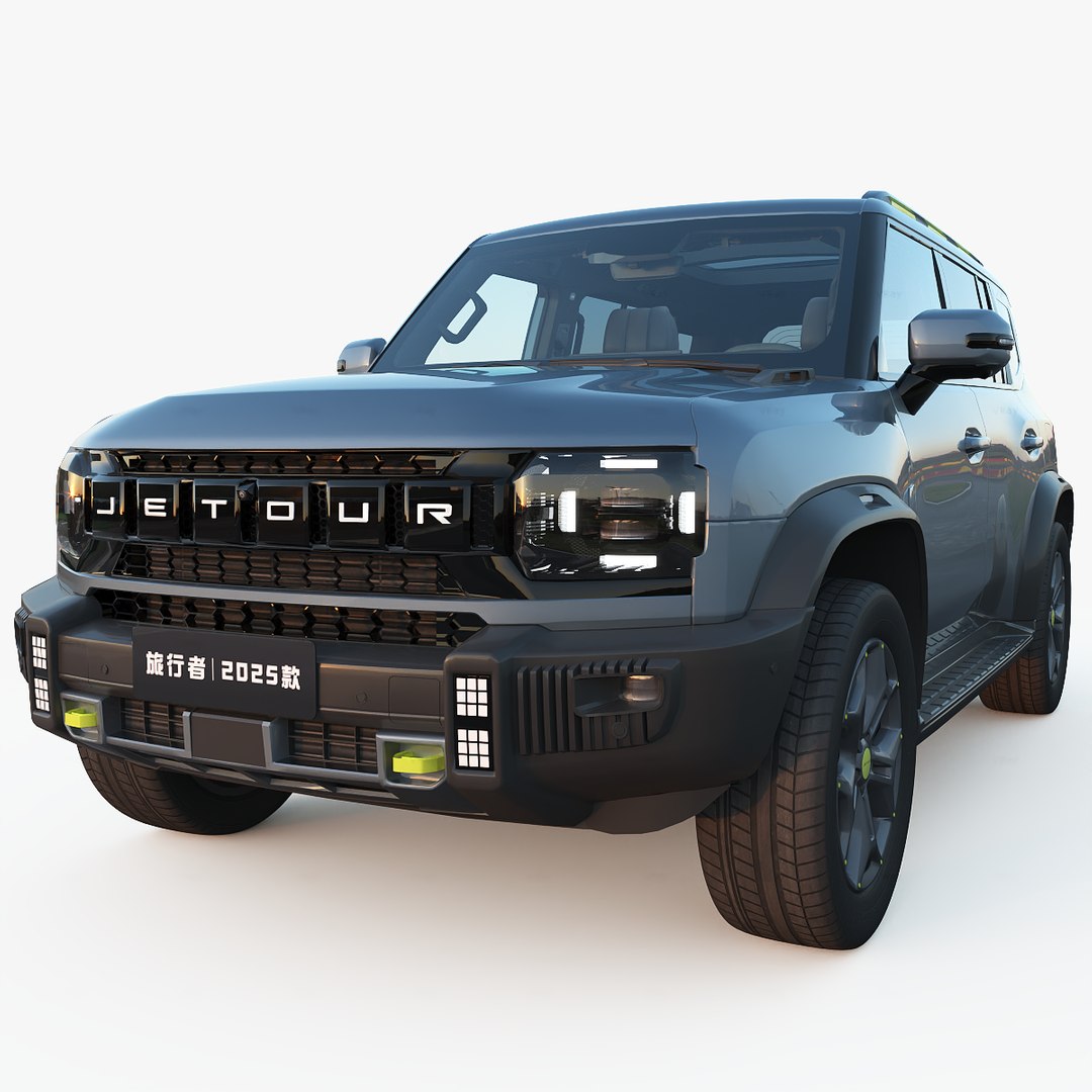 3D 2025 Jetour Traveler With Interior Model - TurboSquid 2549904
