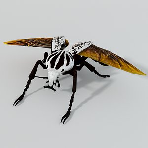 3D goliath beetle