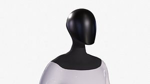 3D model Male Robot Humanoid