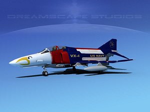 mcdonnell douglas f-4 phantom 3d max