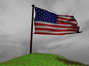 cinema4d flag hill