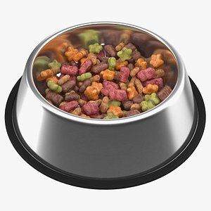 dry pet food bowl model