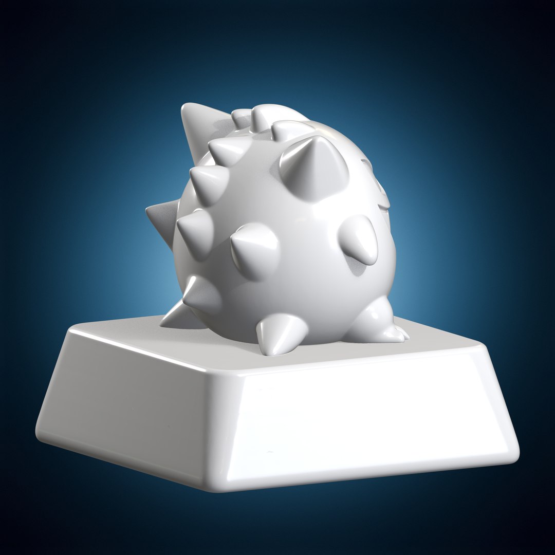 Gengar Keycap 3D Print Model 3D Model - TurboSquid 2570644