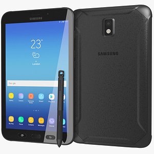 realistic samsung galaxy tab 3D