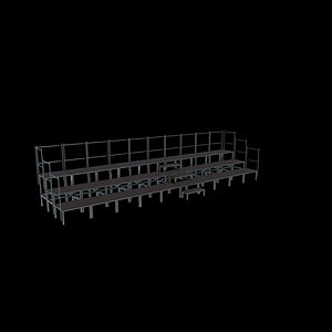 Tiered Staging 3D model