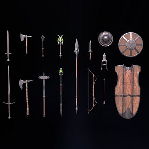 Iron weapons fantasy set