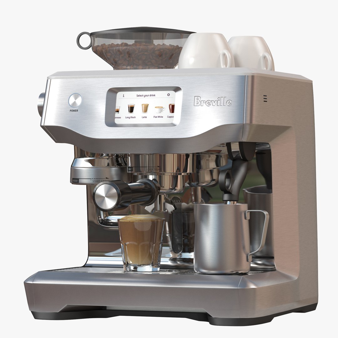 Breville Oracle Touch 3D Model - TurboSquid 1428511