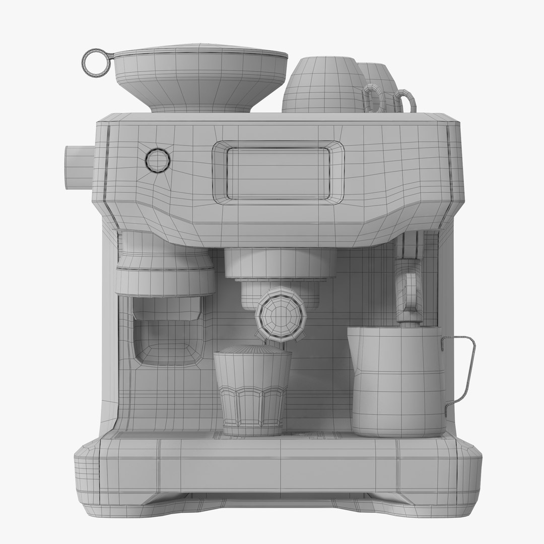 Breville Oracle Touch 3D Model - TurboSquid 1428511