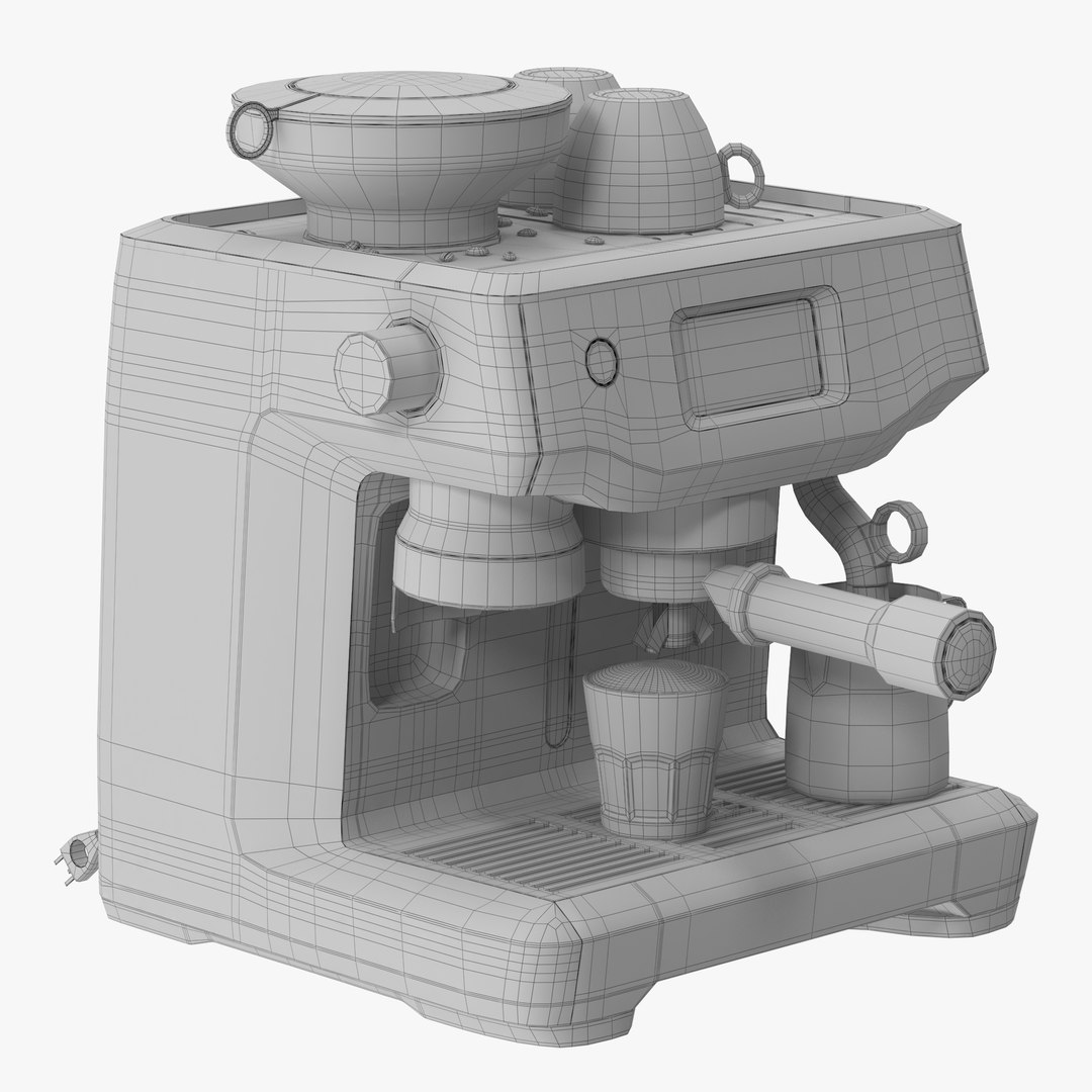 Breville Oracle Touch 3D Model - TurboSquid 1428511