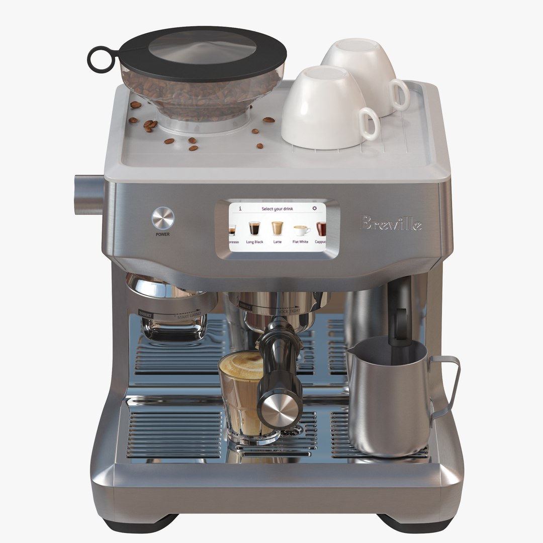Breville Oracle Touch 3D Model - TurboSquid 1428511