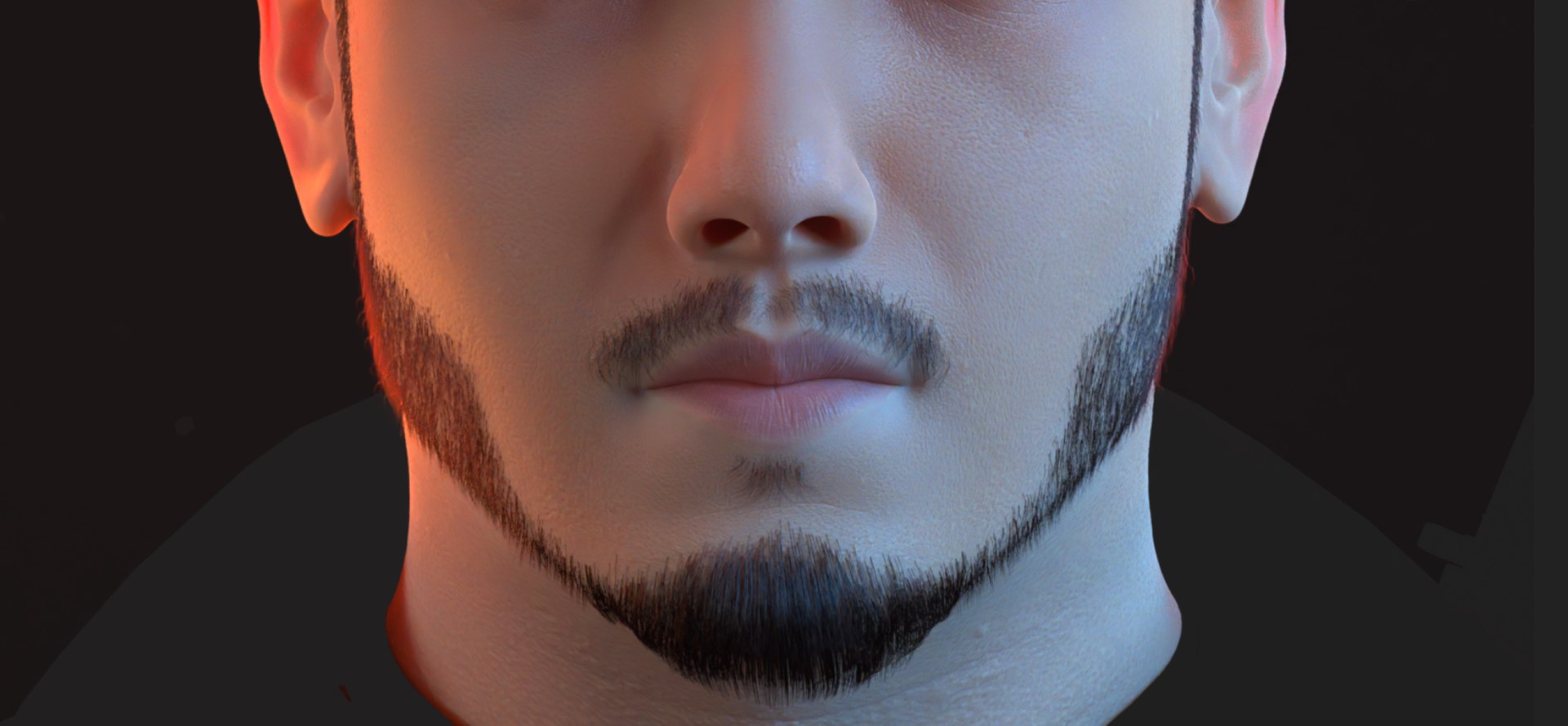 Realistic Men Face 3D Model - TurboSquid 2070029