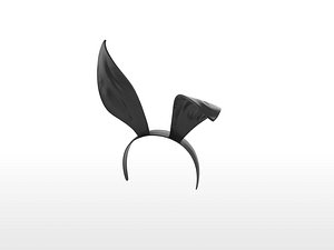 3D Headband001 Bunny Headband