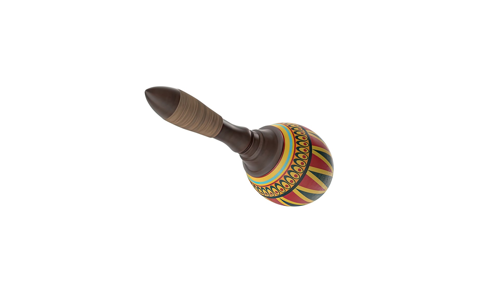 Wooden Maraca 3D Model - TurboSquid 2187594