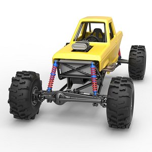 Diecast Mud dragster Version 4 Scale 1 to 25 model