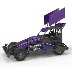 New Zealand Superstock car Version 4 Scale 1 to 25 3D