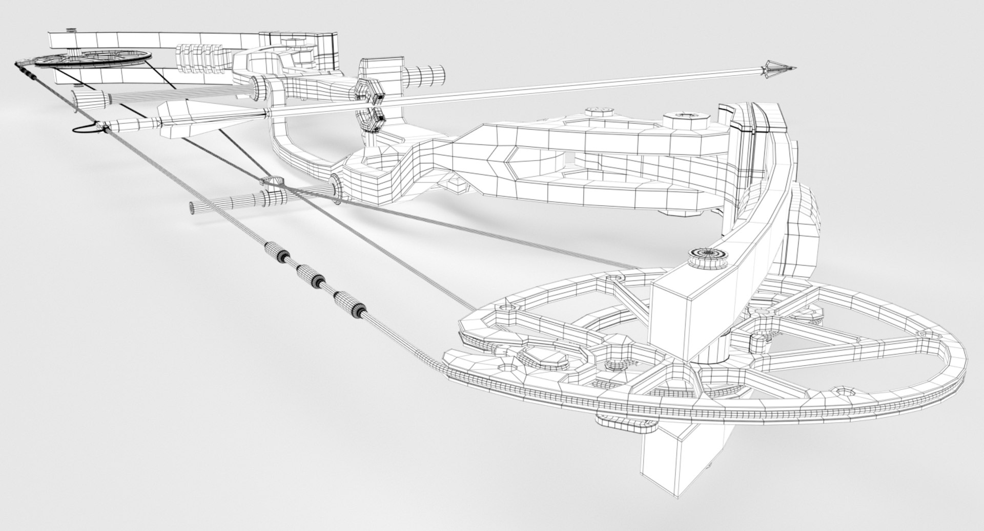 Compound Bow Model - TurboSquid 1255988