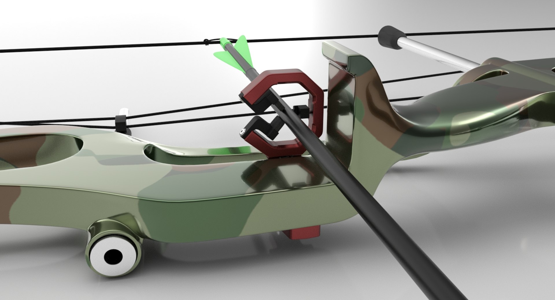 Compound Bow Model - TurboSquid 1255988