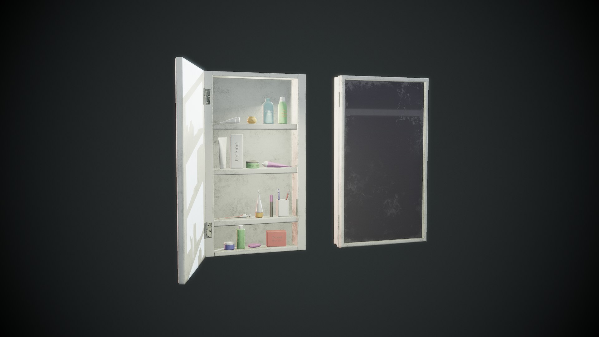 3D model shelf mirror https://p.turbosquid.com/ts-thumb/hd/LkWaH0/xRPxC5cc/screenshot005/png/1561985012/1920x1080/fit_q87/1416ebf52944a39767f707ebcc6002635ded52a3/screenshot005.jpg
