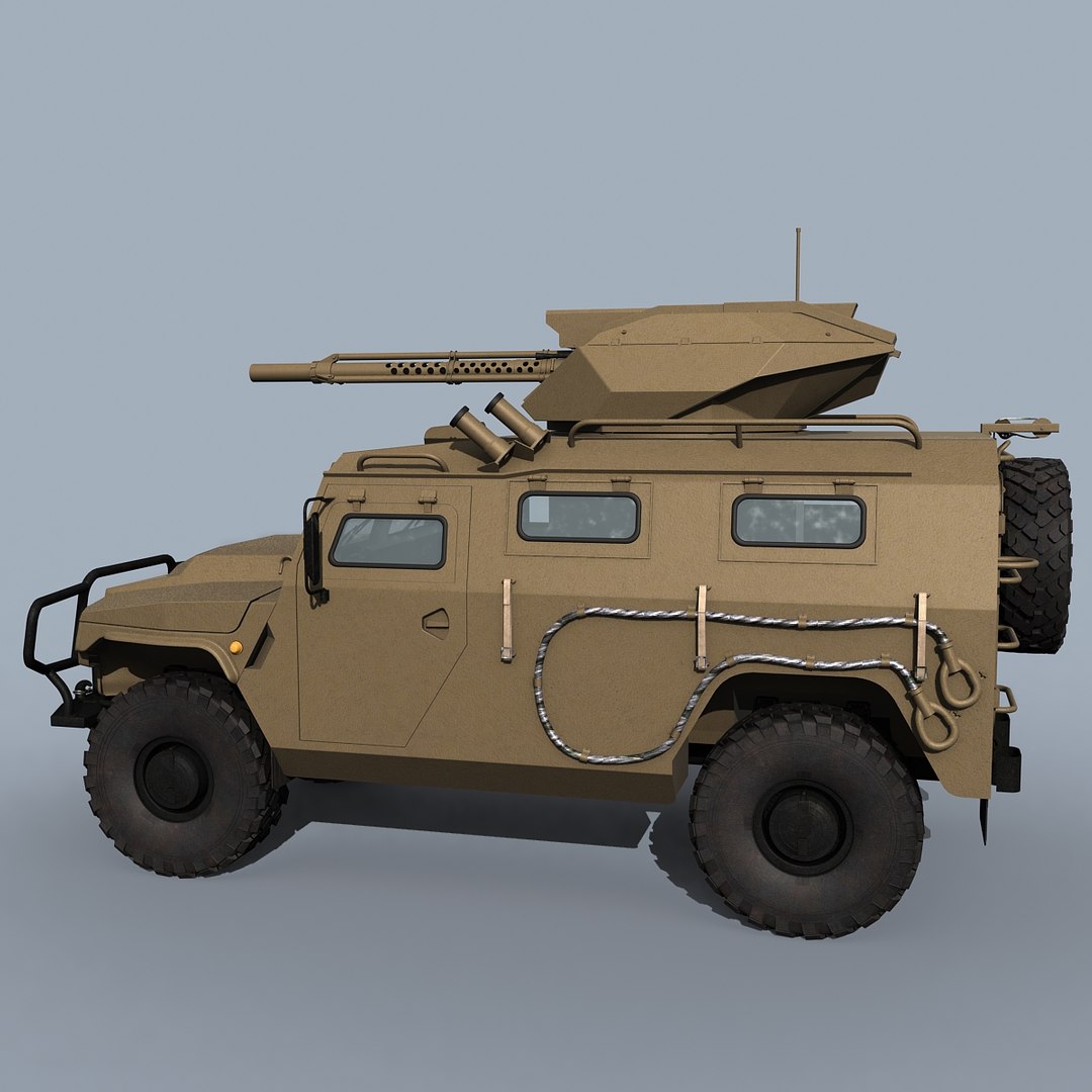 3D Vpk-233115 Tigr-m Brshm Vehicle Model - TurboSquid 1277957