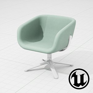 PlusHalle Scoop Chair UE4