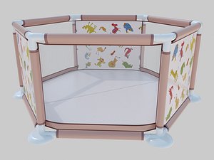 3D model CERCADINHO BEBE INFANTIL CHIQUEIRINHO CRIANCA