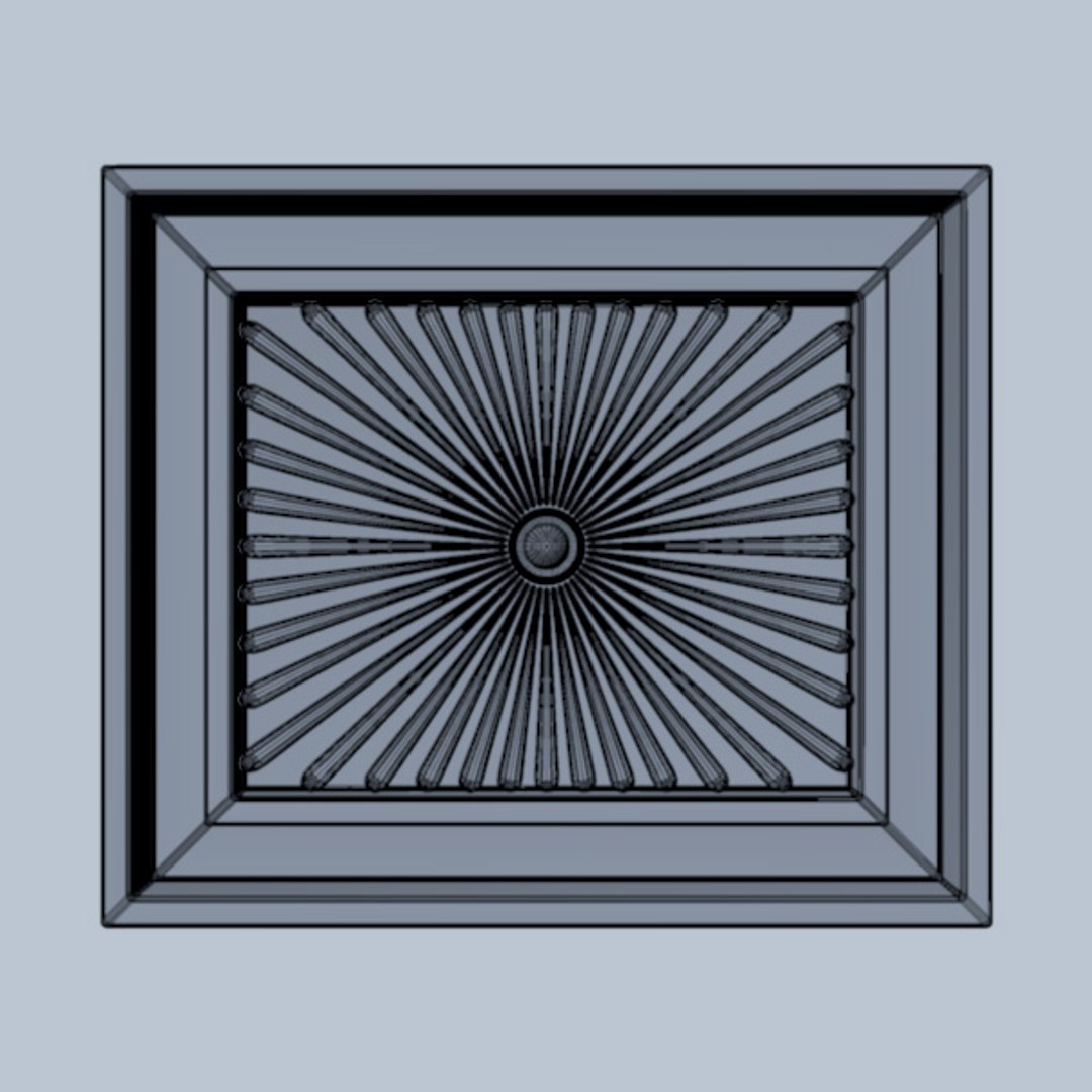 3d Square Wood