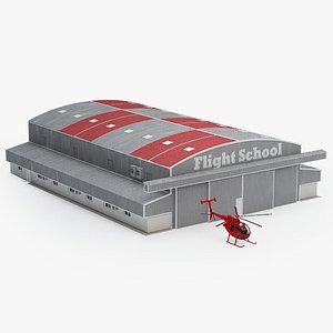 hangar 3d model