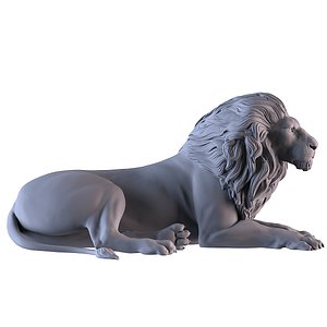 Lying Lion