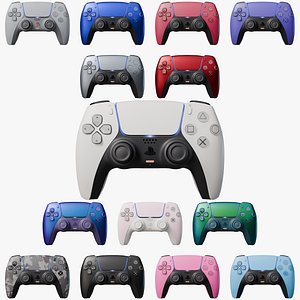 PS5 DualSense Control with Additional Textures