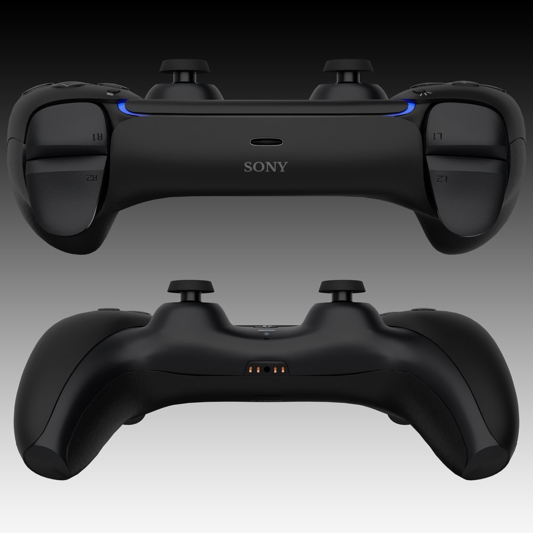 Dualsense PS5 Control 3D Model - TurboSquid 1745387