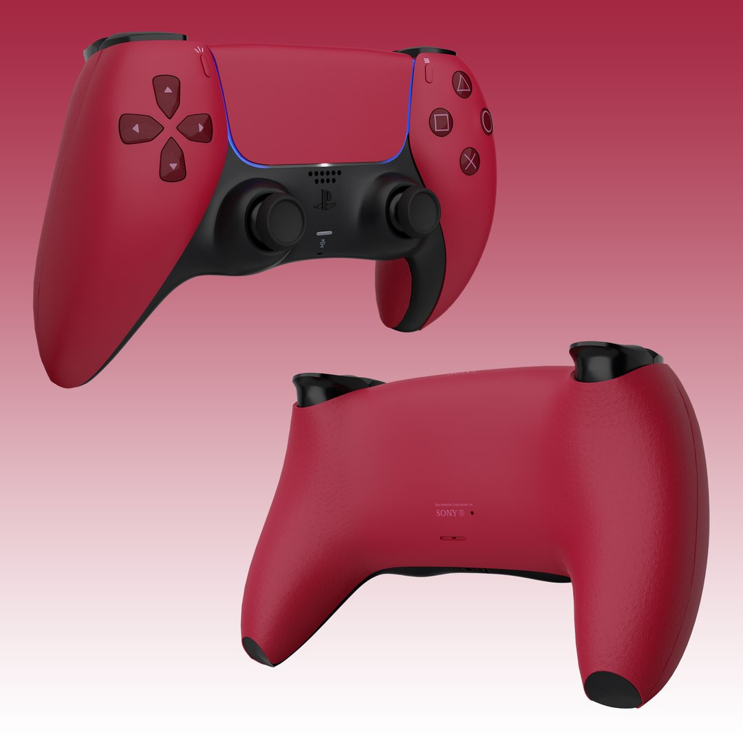Dualsense PS5 Control 3D Model - TurboSquid 1745387
