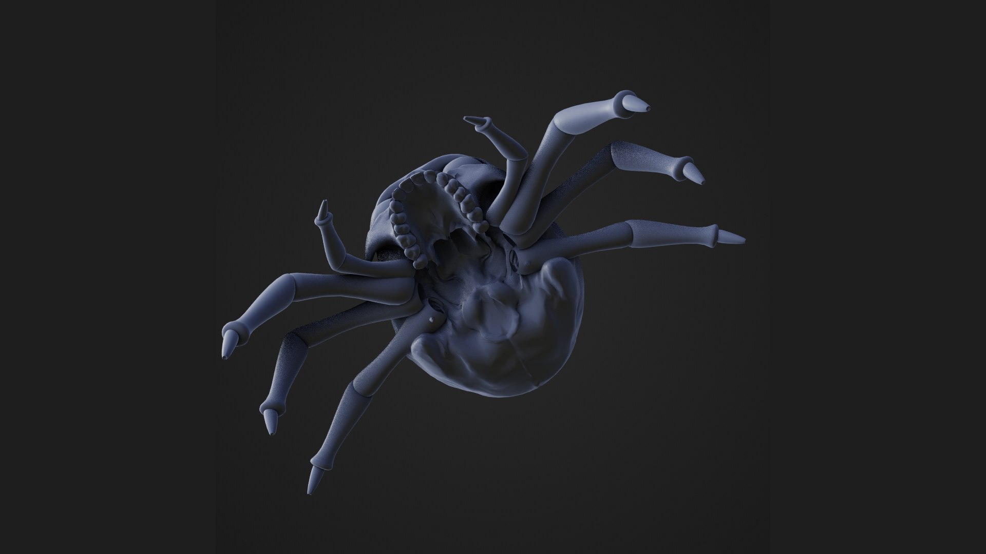Skully spider 3D model https://p.turbosquid.com/ts-thumb/hd/Wn7wlp/Rg/sspider_5/png/1695081193/1920x1080/fit_q87/d7568b187ec343d7c40d821f081b895eb3762a18/sspider_5.jpg