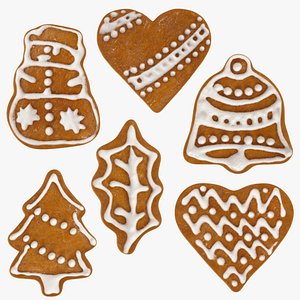 christmas biscuit 3D