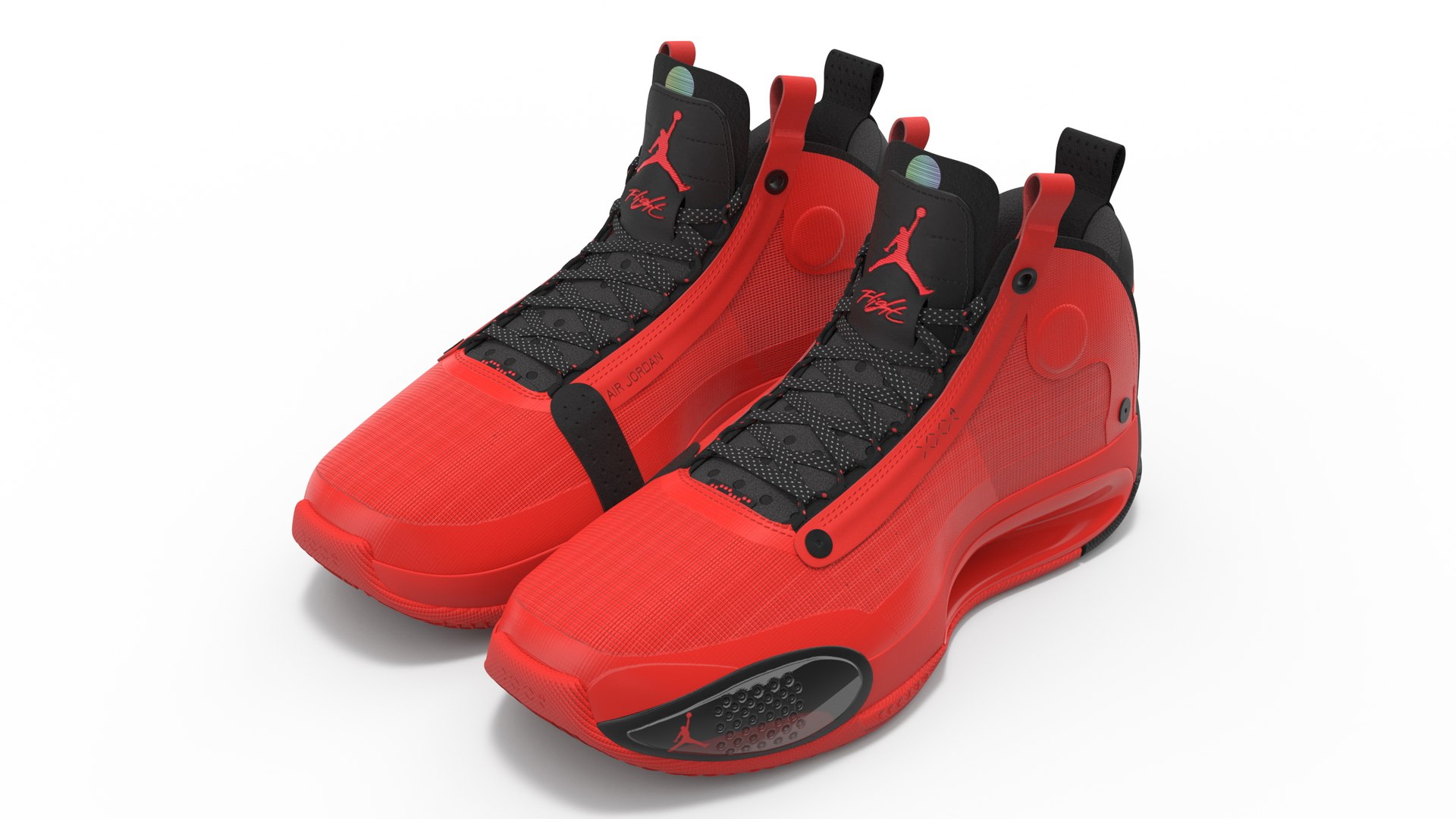Brand Sneakers Collection 6 3D model preview
