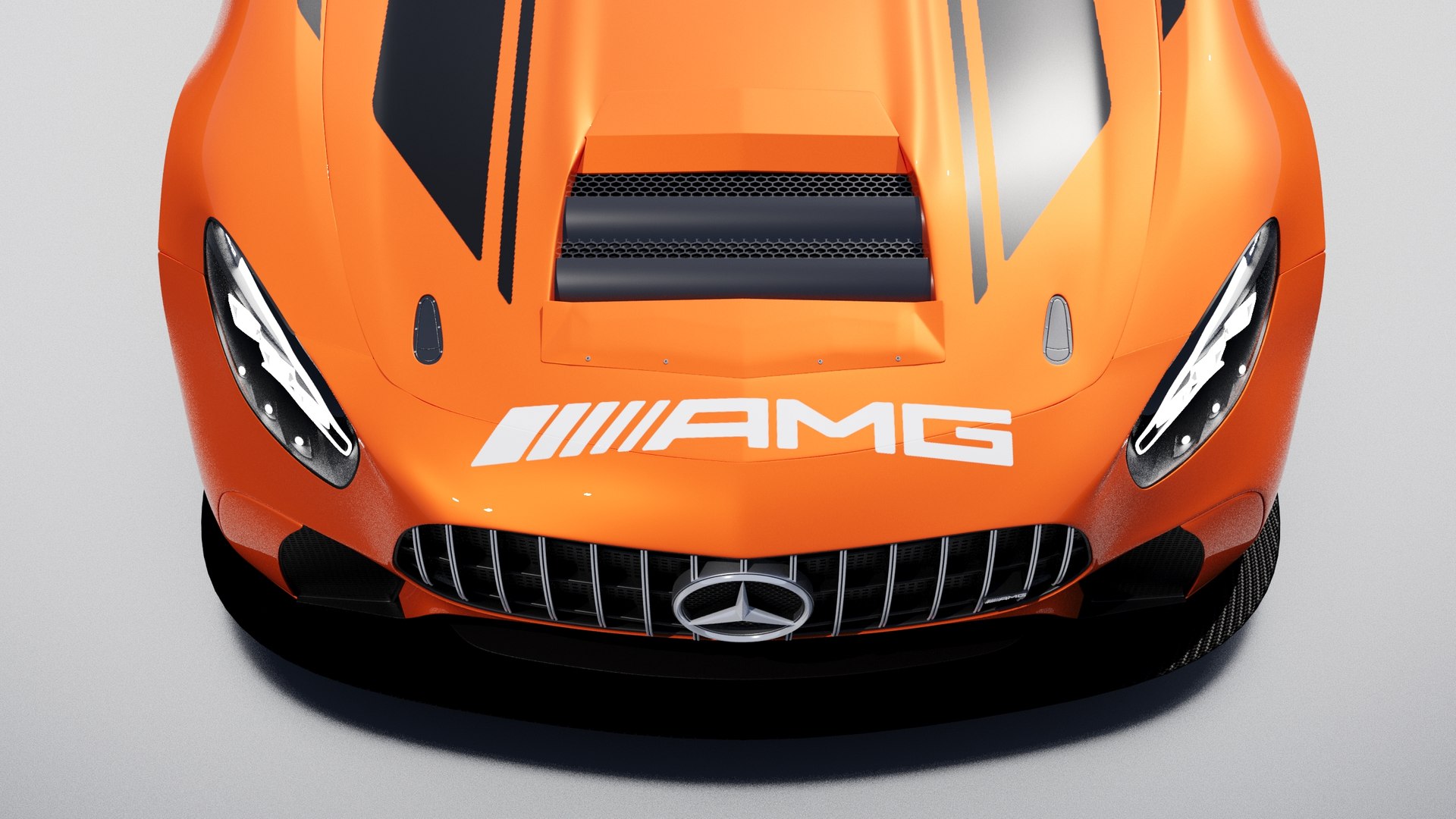 3D Mercedes-Benz AMG-GT4 Model - TurboSquid 2212415