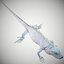 3D american iguana